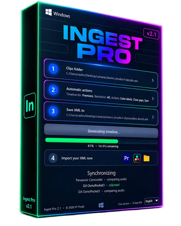 Ingest Pro for Windows